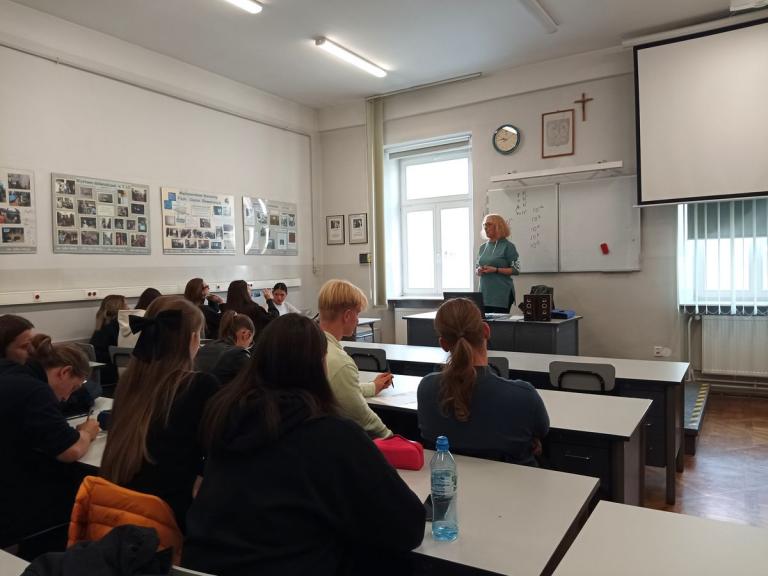 O aktywnym poszukiwaniu pracy z uczniami I LO w Rzeszowie