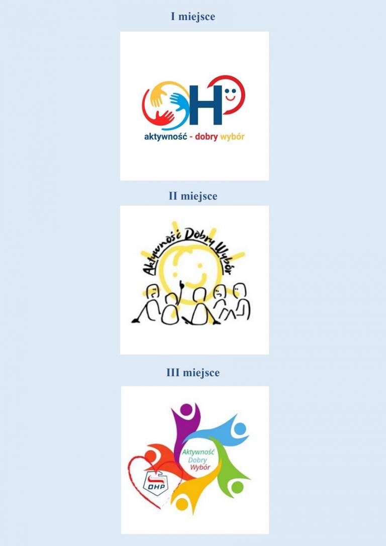 Ogólnopolski Konkurs na projekt LOGO konkursu „Aktywność - dobry wybór”.