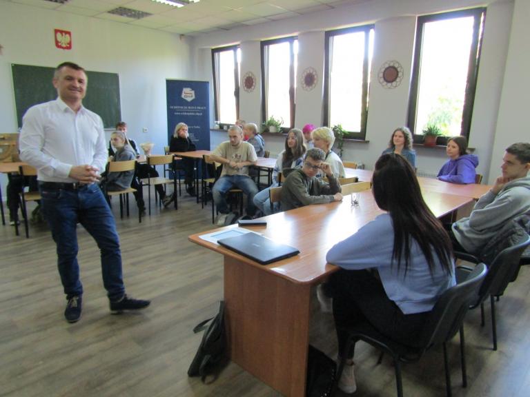 Zajęcia psychoedukacyjne w Hufcu Pracy w Turku