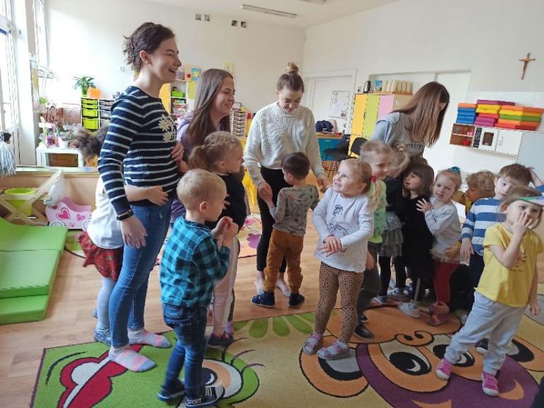 Z wizytą w przedszkolu 