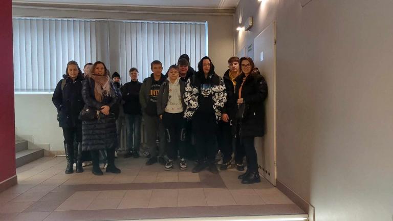 Seans filmowy dla uczestników Hufca Pracy w Wieruszowie