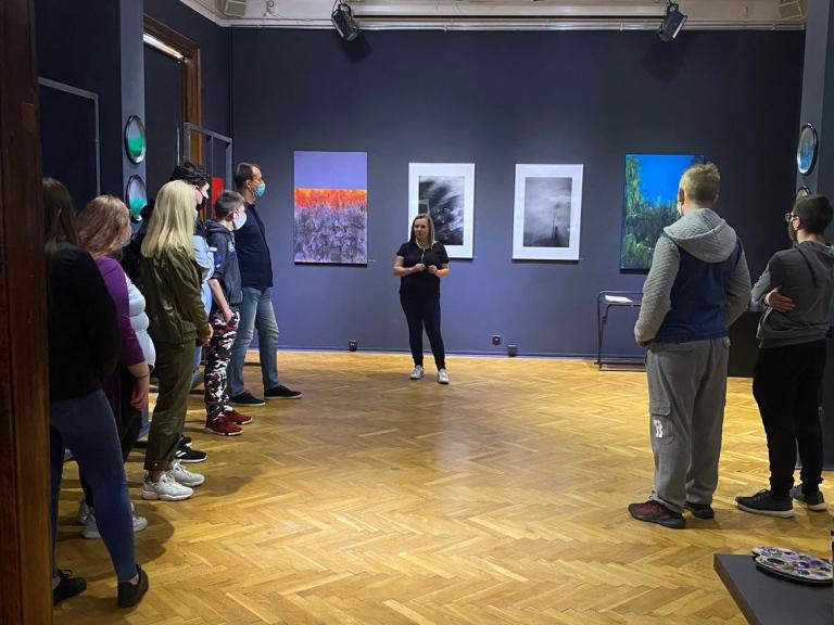 Podsumowanie projektu artysta to także zawód w MCK w Sanoku