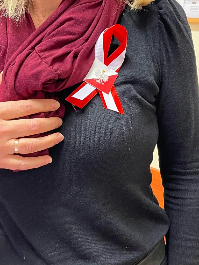 Akcja „Kotylion na Święto Niepodległości” w CKiW OHP w Tarnowie 