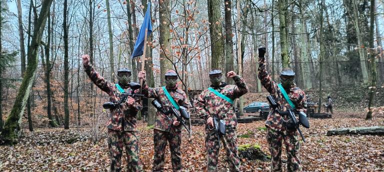 Mikołajkowy Paintball w Hufcu Pracy w Krotoszynie