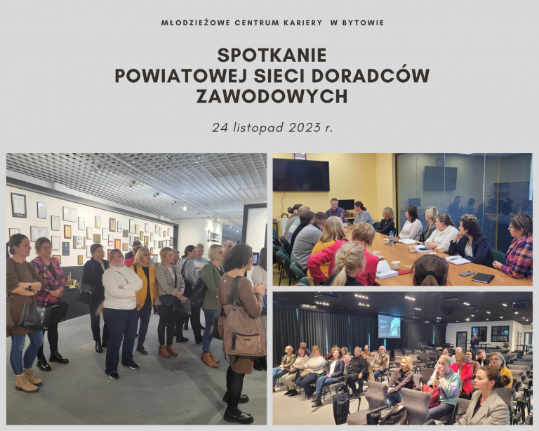 Spotkanie Bytowskiej Sieci Doradców Zawodowych