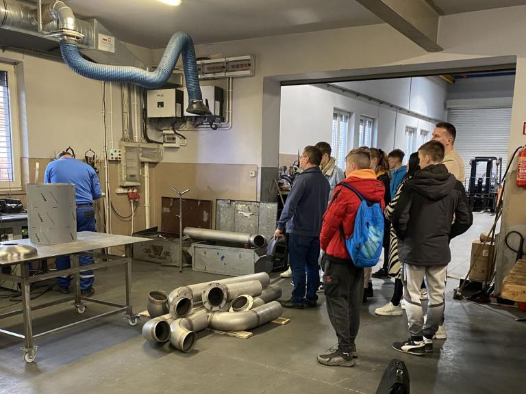Wizyta studyjna dla uczestników 9-8 Hufca Pracy w Sanoku