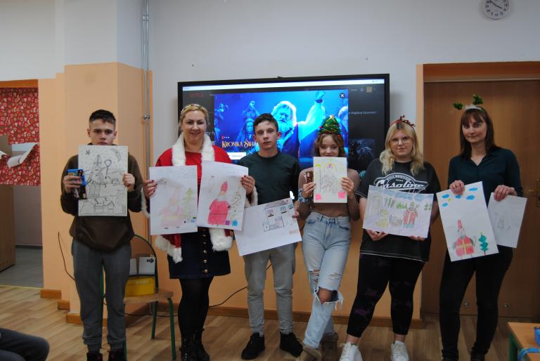 Spotkanie mikołajkowe w Ośrodku Szkolenia i Wychowania w Szamocinie 
