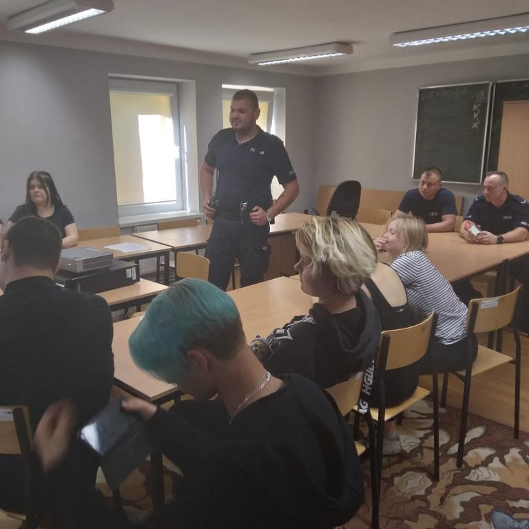 W nowosolskim OSiW pojawiła się Policja