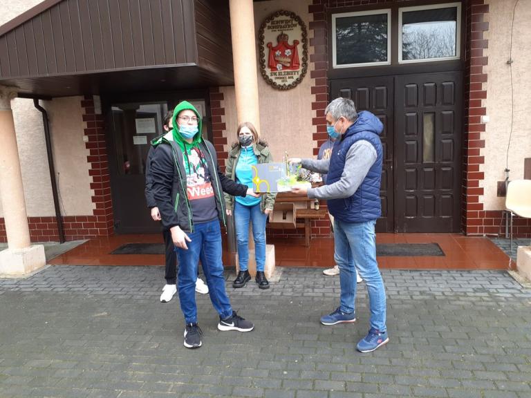 Uczestnicy OSiW w  Iwoniczu w DPS Zakonu Bonifratów w Iwoniczu