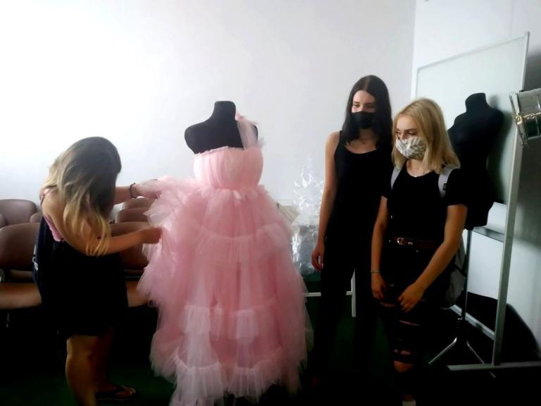 Spotkanie w pracowni projektantki  mody w Tarnobrzegu