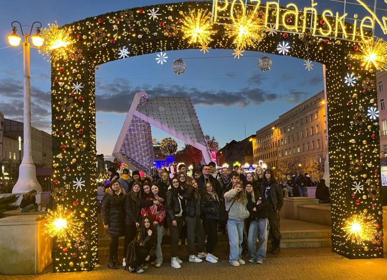Integracyjno–świąteczna wycieczka uczestników Hufca Pracy we Wrześni