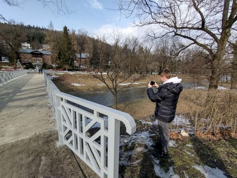 Uczestnicy OSiW w Iwoniczu na wycieczce w Rymanowie Zdroju