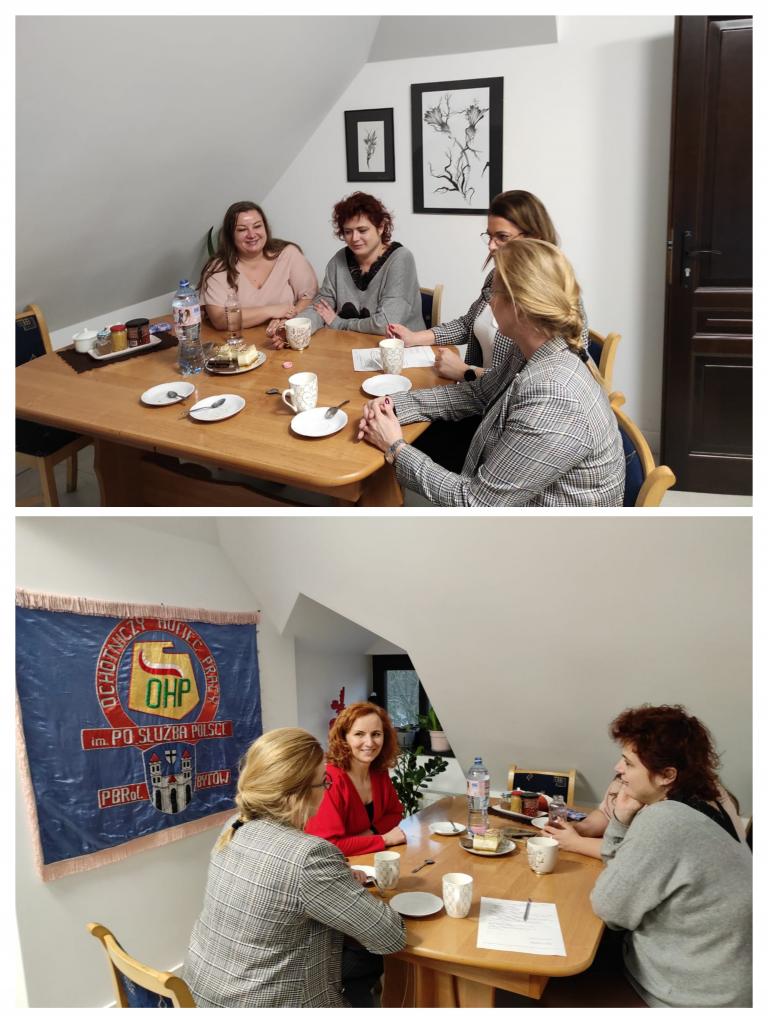 Posiedzenie zespołu wsparcia w Bytowie