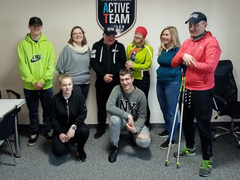Wspólny trening Nordic Walking z Hufcem Pracy Dębica