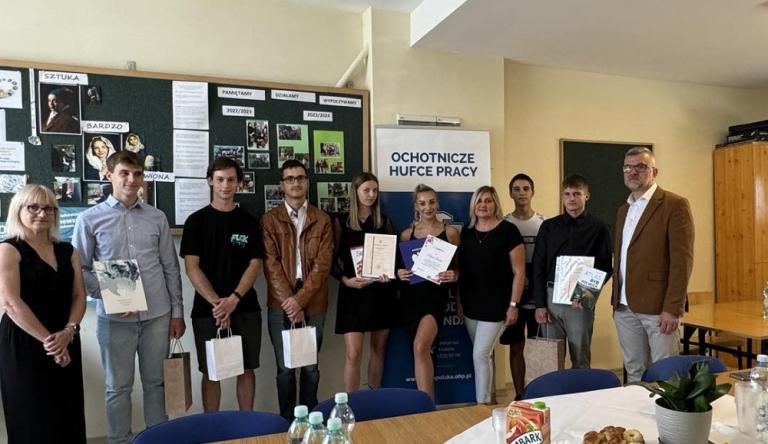 Zakończenie roku w starosądeckim Hufcu Pracy