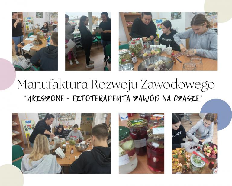Manufaktura Rozwoju Zawodowego „UKISZONE – fitoterapeuta - zawód na czasie” w Lęborku