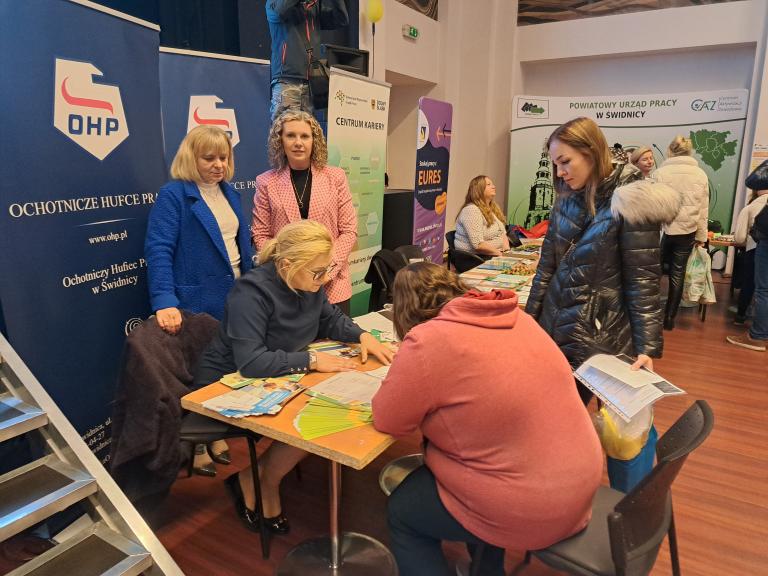  Ochotnicze Hufce Pracy na  XXXI TARGACH PRACY w Świdnicy