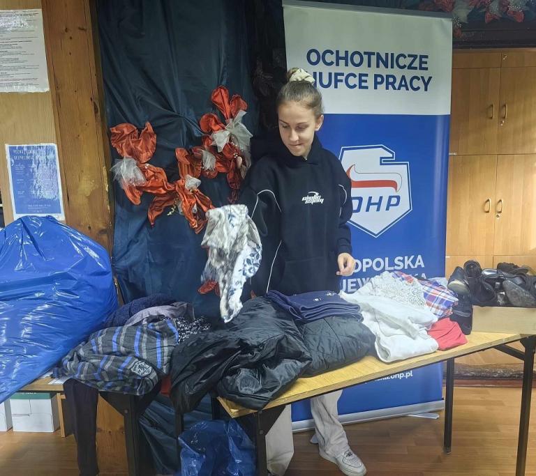 Zbiórka odzieży dla potrzebujących