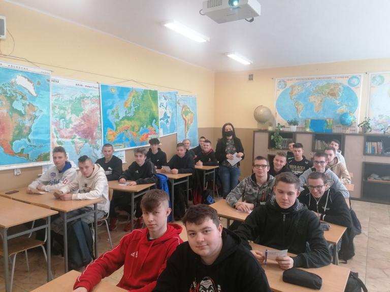 Zajęcia z pośrednikiem pracy w ramach realizacji programu autorskiego