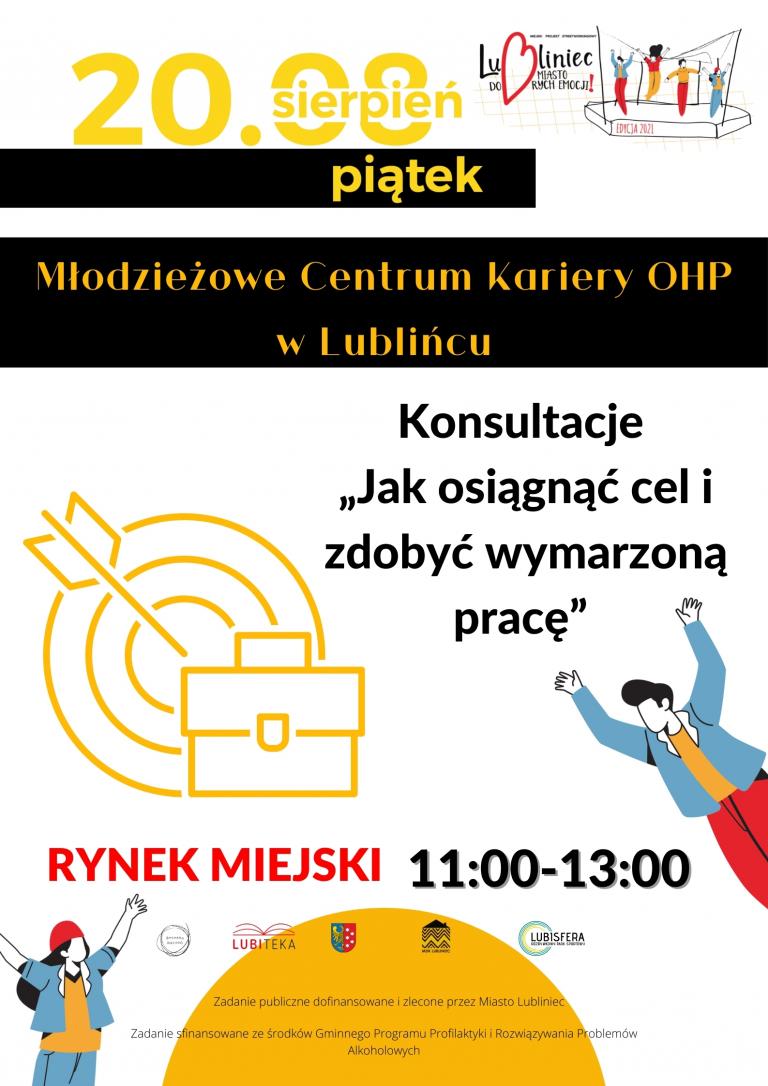 Lublinieckie Młodzieżowe Centrum Kariery OHP aktywne na „Miejskim Projekcie  Streetworkingowym” w Lublińcu