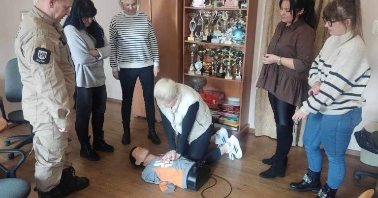 Szkolenie kadry Hufca Pracy w Górze zwieńczeniem Ogólnopolskiego programu szkoleń z zakresu pierwszej pomocy przedmedycznej