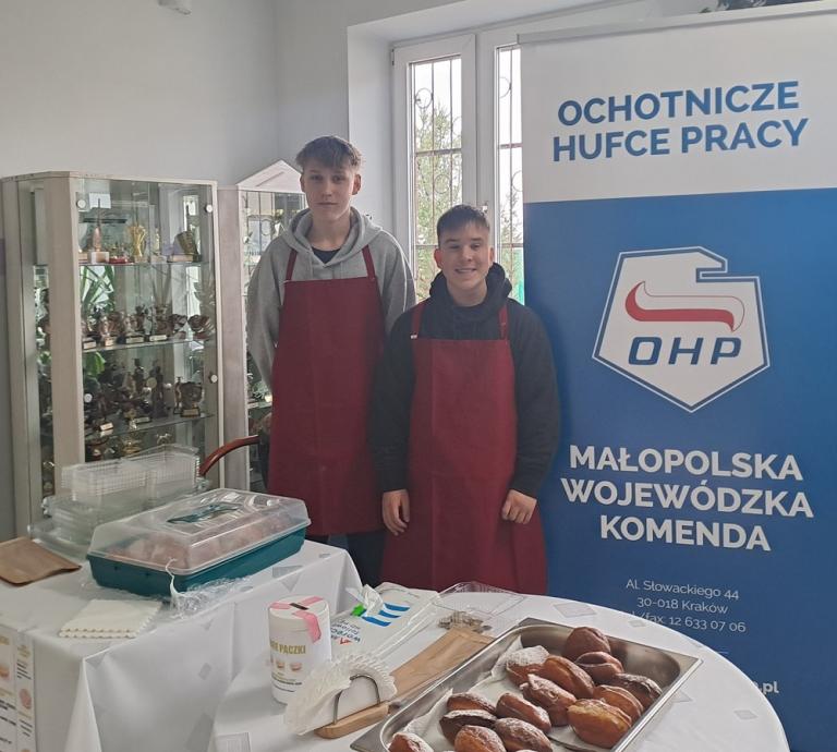 „Dobre pączki” w Lanckoronie 