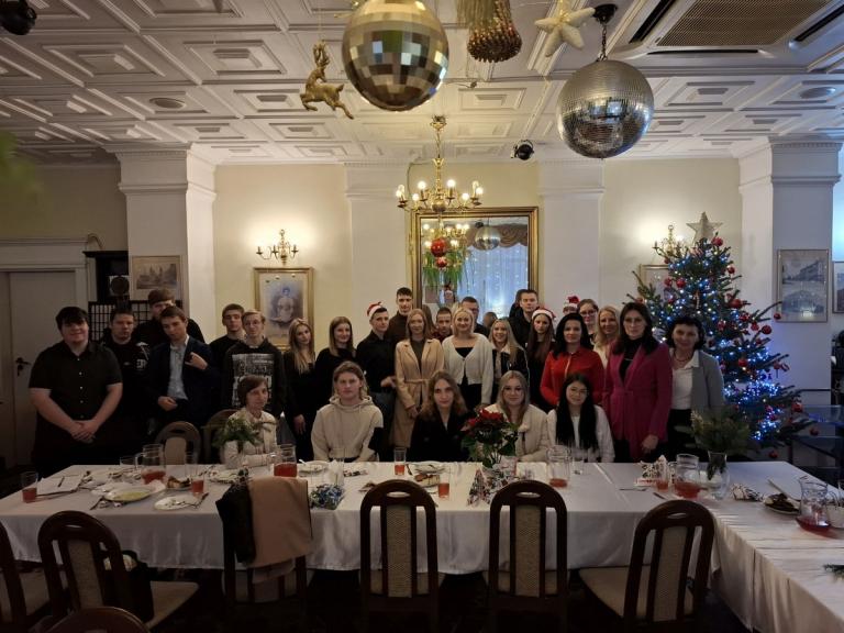 Spotkanie mikołajkowe w jarosławskim Hufcu Pracy