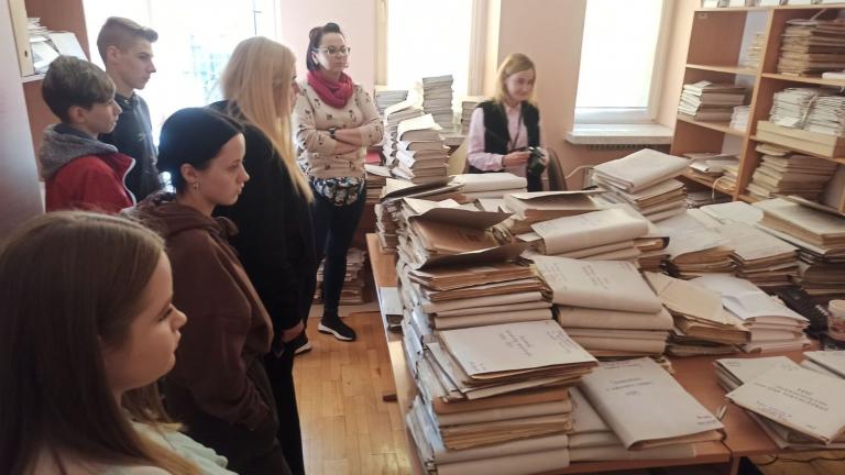 Lekcja historii w Archiwum Państwowym