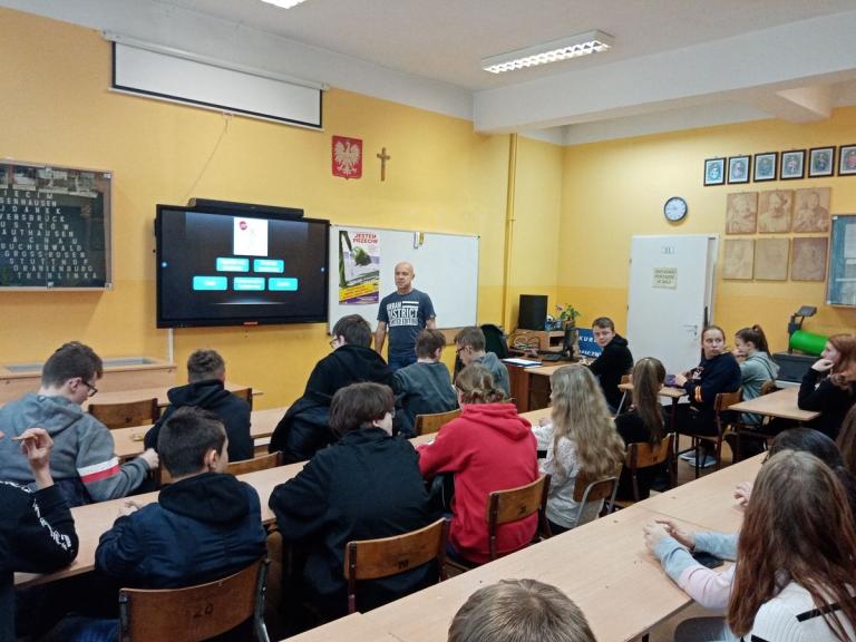 Zajęcia profilaktyczne w dębickim Hufcu Pracy