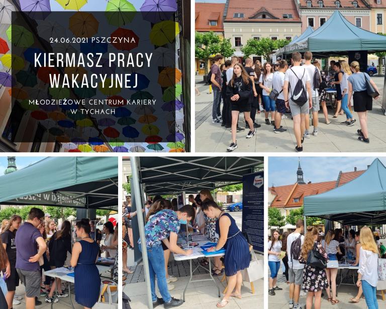 Kiermasz Pracy Wakacyjnej w Pszczynie