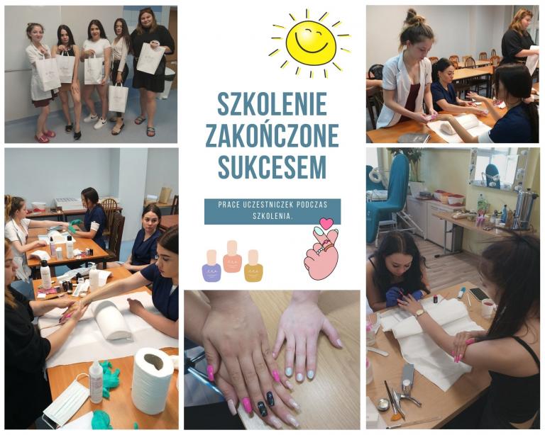 Zakończenie szkolenia zawodowego pn.”Stylista paznokci z pielęgnacją dłoni
