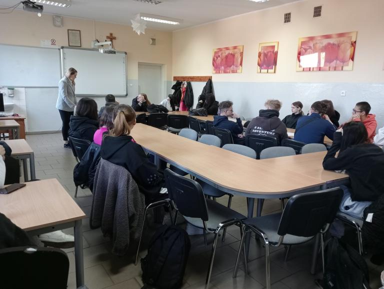 „Życie jest przede mną” - spotkanie uczestników z radcą prawnym 
