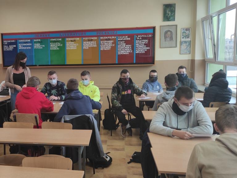 Zajęcia z doradcą zawodowym w ramach realizacji programu autorskiego