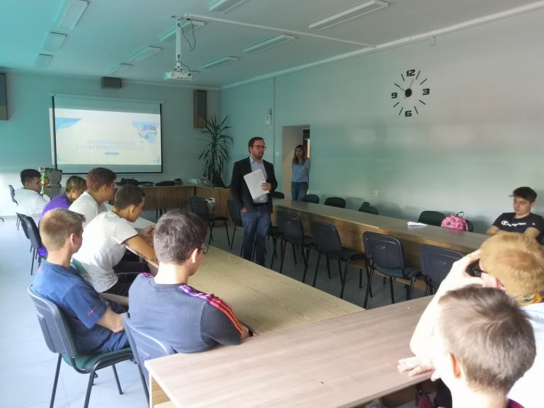 #InternetSafety- pierwsze zajęcia w Jastrzębiu-Zdroju 