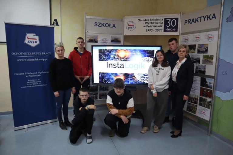 Konkurs matematyczno-informatyczny InstaLogik  w Ośrodku Szkolenia i Wychowania w Próchnowie