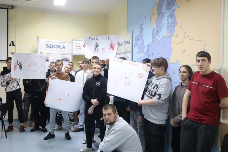 Międzynarodowy Dzień Rzucania Palenia Ośrodku Szkolenia i Wychowania w Próchnowie