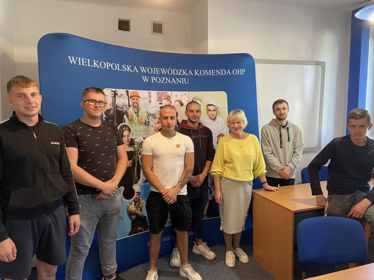 Zakończenie szkolenia zawodowego w Centrum Edukacji i Pracy Młodzieży w Kaliszu