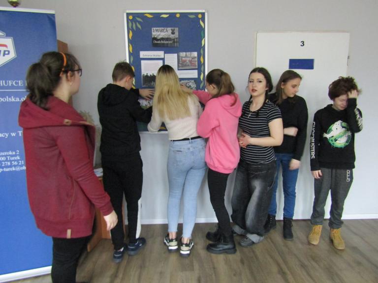 Narodowy Dzień Pamięci Żołnierzy Wyklętych Hufcu Pracy w Turku