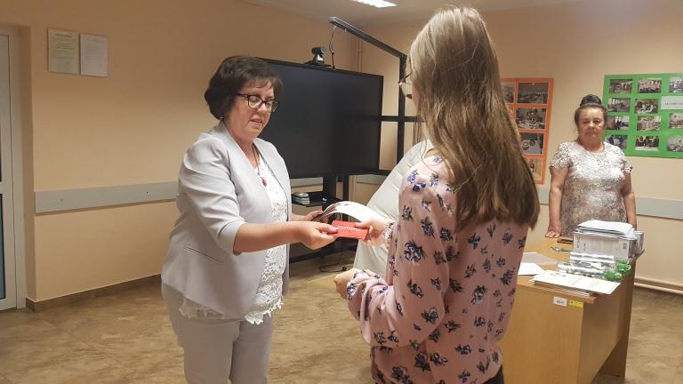 Uczestnicy odebrali świadectwa