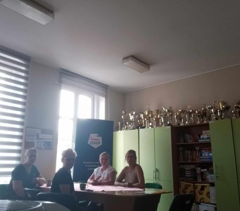 Spotkanie zespołu wsparcia w 11-16 Hufcu Pracy w Kwidzynie