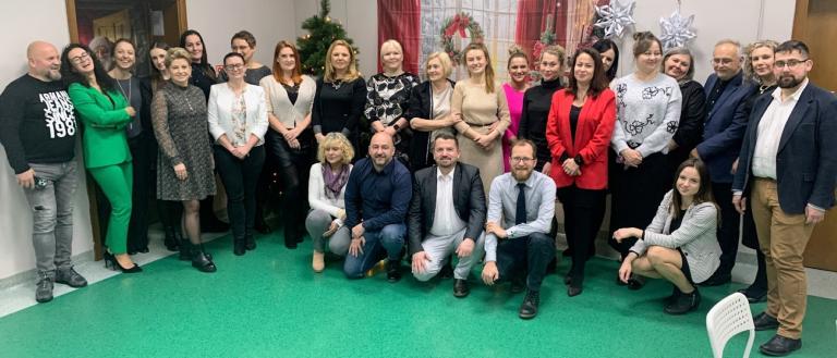Świąteczne Spotkanie Wigilijne Pracowników OHP z Rejonu Wałbrzyskiego