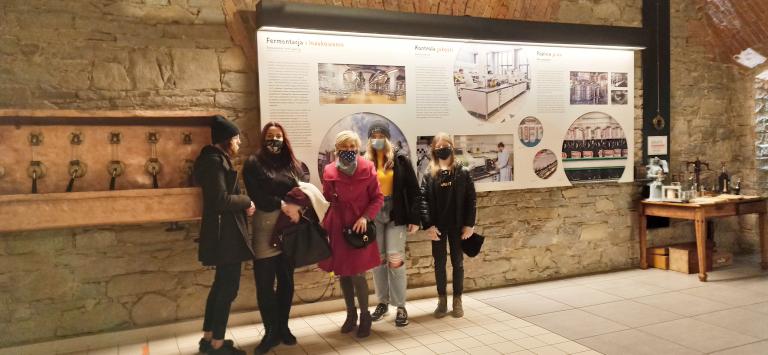 Muzeum Browaru Żywiec zwiedzała młodzież z HP Żywiec