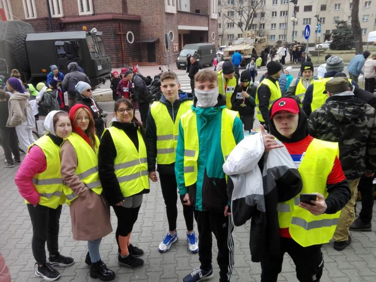 Wolontariusze z gliwickiego hufca w biegu ku pamięci Żołnierzy Wyklętych