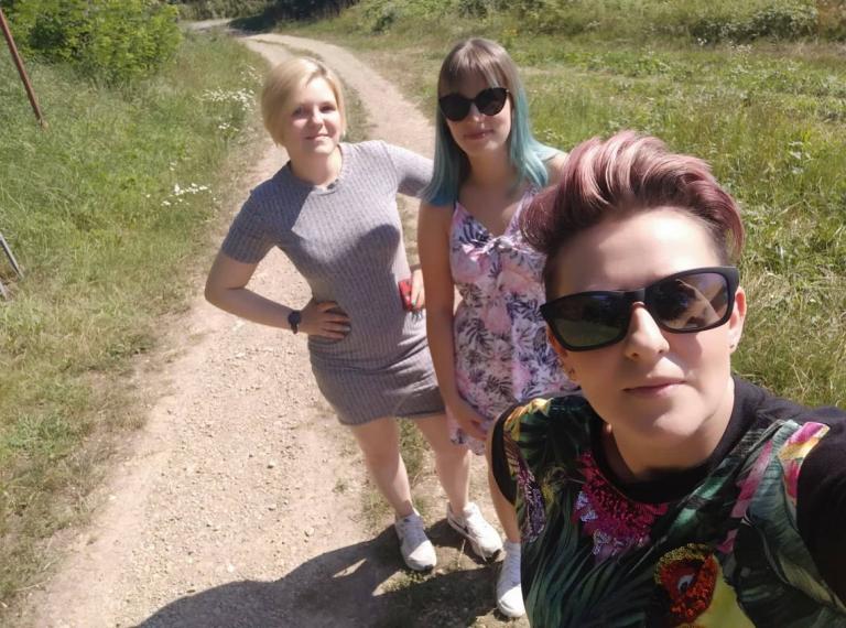 Uczestnicy przemyskiego Hufca Pracy zwiedzają przemyskie Forty