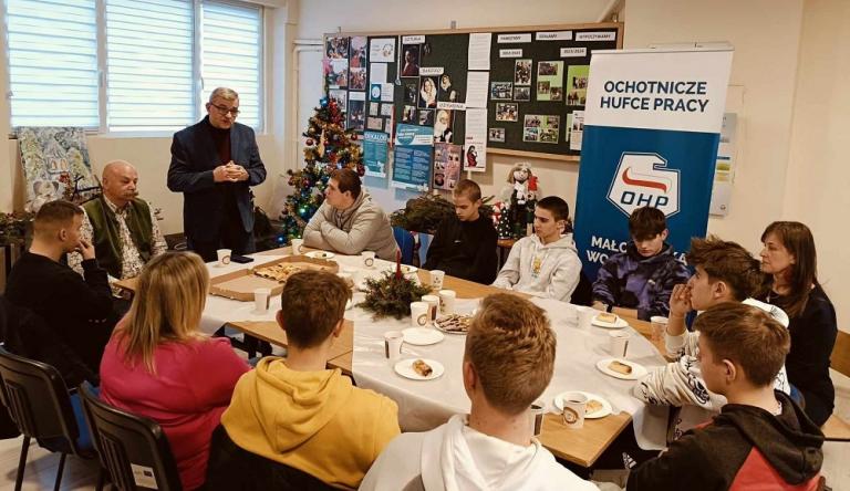 Podsumowanie programu „Junior-malarz” w starosądeckim Hufcu Pracy