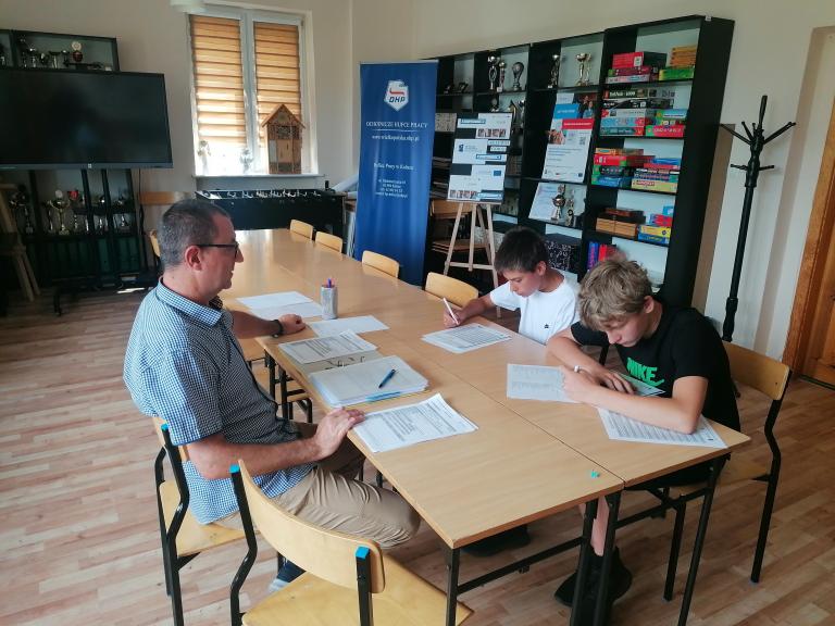 Akcja Lato w kaliskim Hufcu Pracy