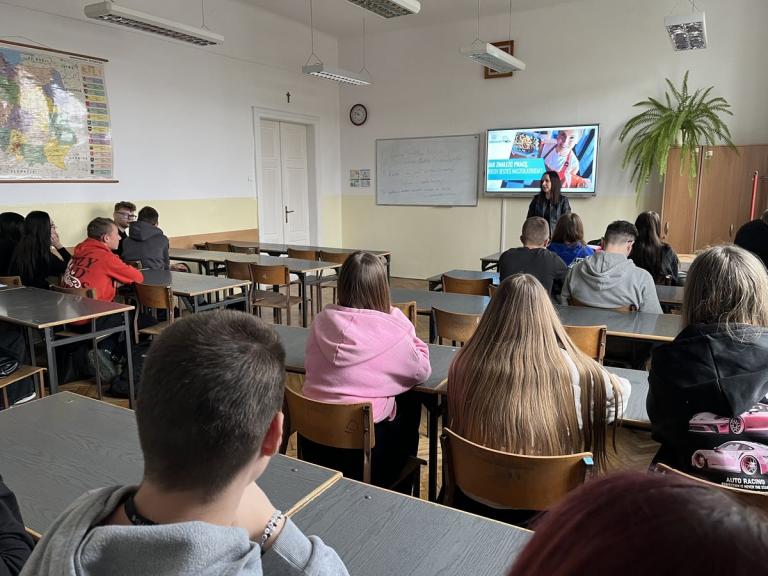 Spotkanie z Pośrednikiem pracy w 9-10 Hufcu Pracy w Krośnie