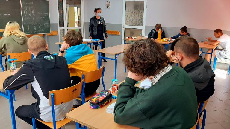 Zajęcia o tematyce rynku pracy w Dąbrowie Górniczej