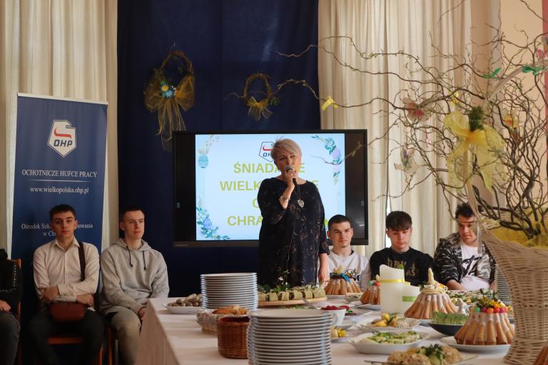 Śniadanie Wielkanocne w Ośrodku Szkolenia i Wychowania w Chraplewie
