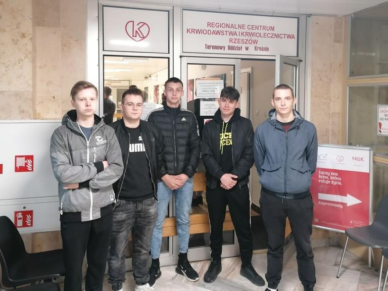 Dar krwi - darem życia w Krośnie